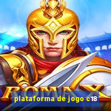 plataforma de jogo c18