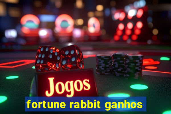 fortune rabbit ganhos