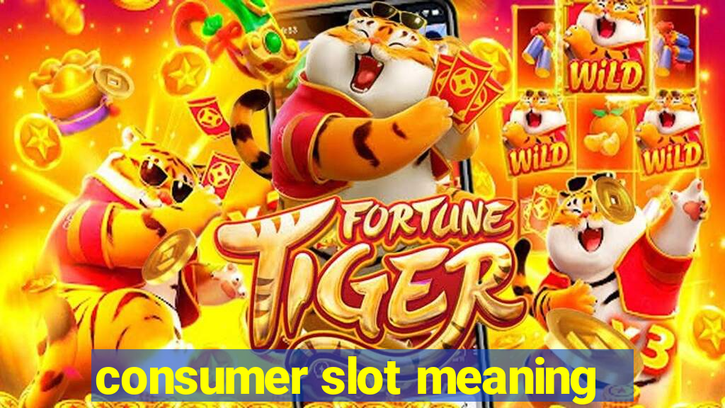 consumer slot meaning