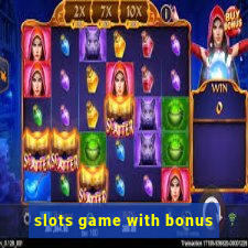 slots game with bonus