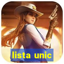 lista unic