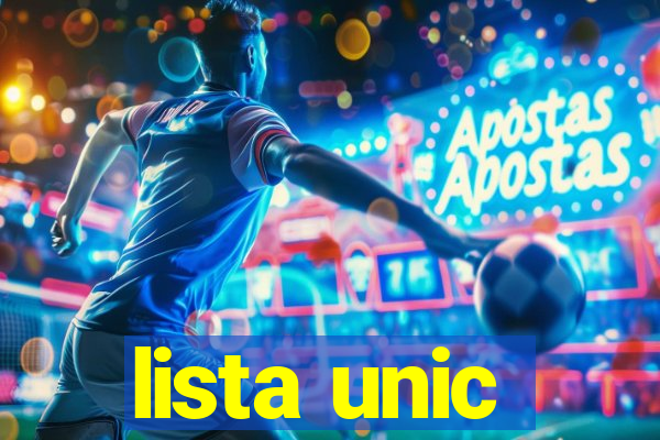 lista unic