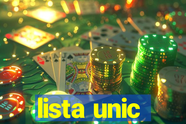 lista unic