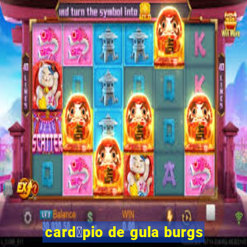 card谩pio de gula burgs