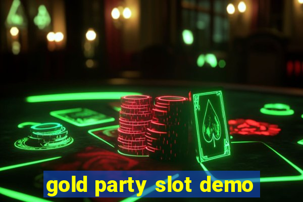 gold party slot demo