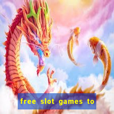 free slot games to win real money