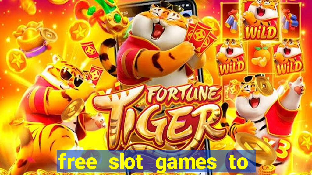 free slot games to win real money