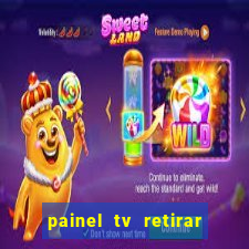 painel tv retirar na loja