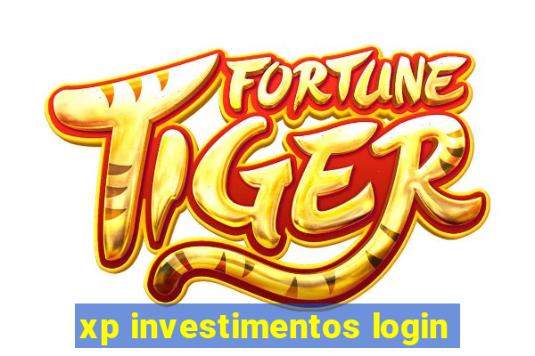 xp investimentos login