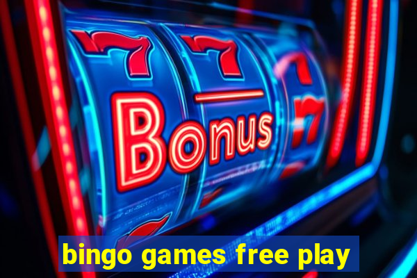 bingo games free play