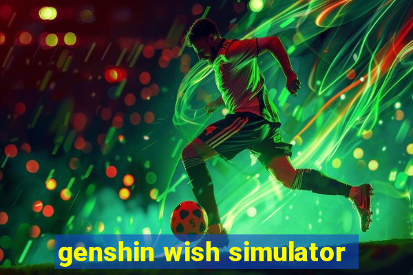 genshin wish simulator