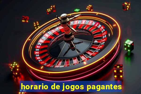 horario de jogos pagantes