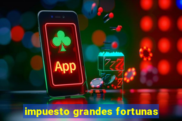 impuesto grandes fortunas