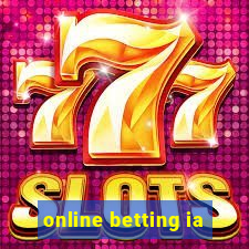 online betting ia