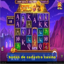 bonus de cadastro casino