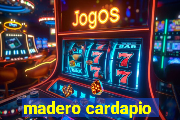 madero cardapio