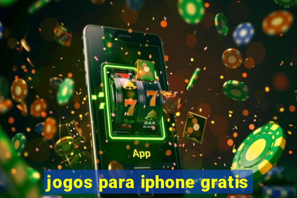 jogos para iphone gratis