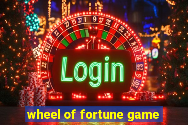 wheel of fortune game