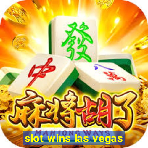 slot wins las vegas