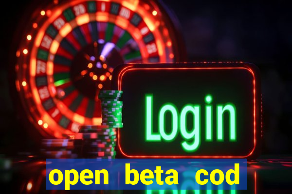 open beta cod black ops 6