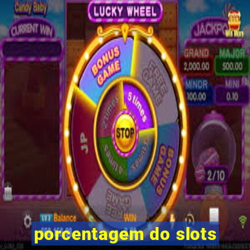 porcentagem do slots