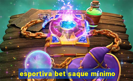 esportiva bet saque mínimo