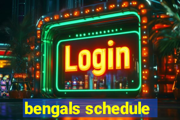 bengals schedule