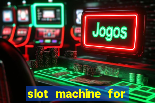 slot machine for home bar