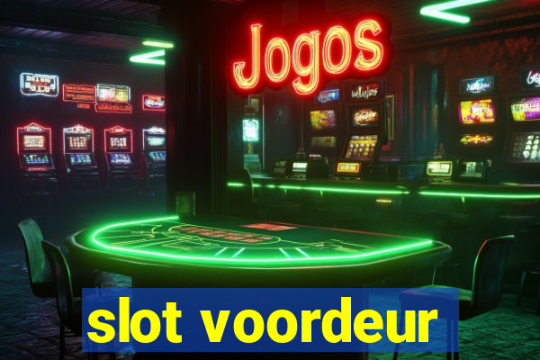 slot voordeur