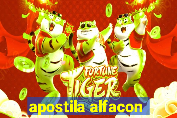 apostila alfacon