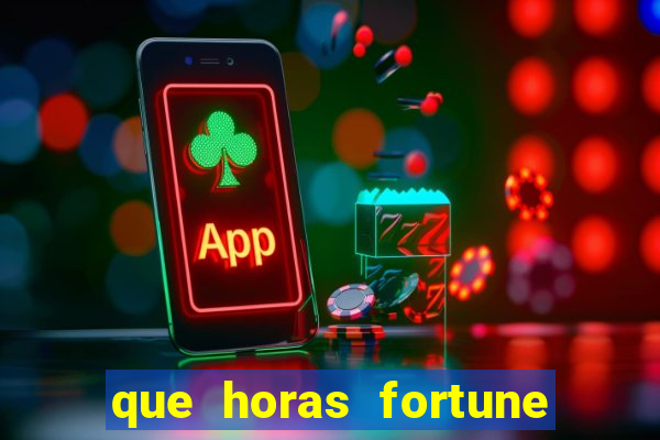 que horas fortune mouse paga