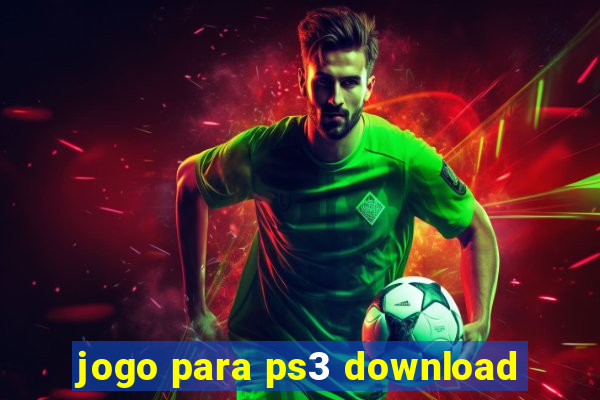 jogo para ps3 download