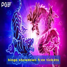 bingo showdown free tickets