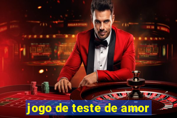 jogo de teste de amor