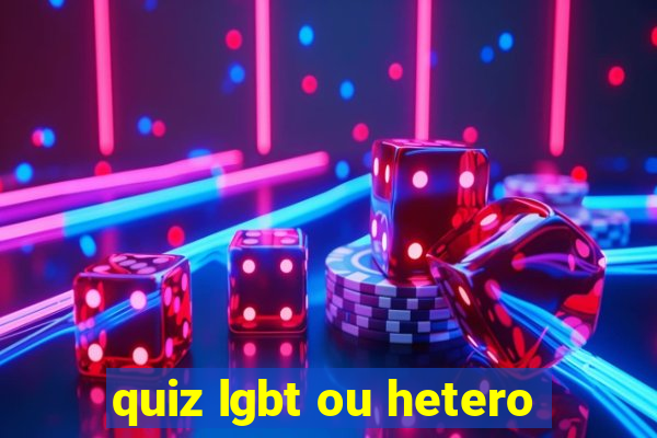 quiz lgbt ou hetero