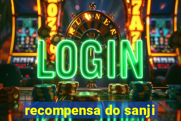 recompensa do sanji