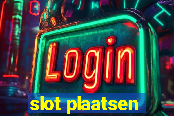 slot plaatsen