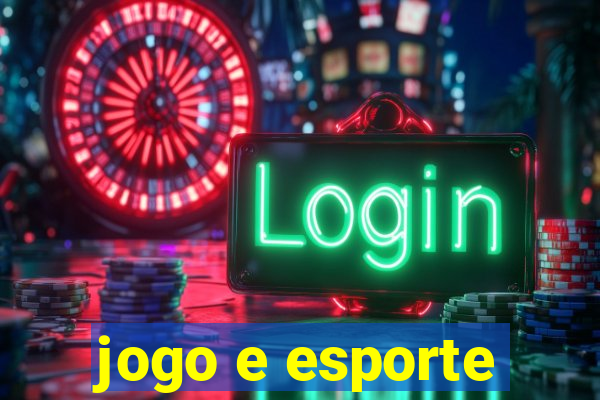 jogo e esporte