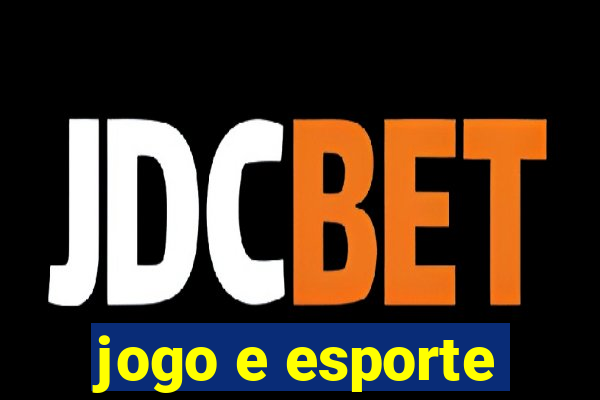 jogo e esporte