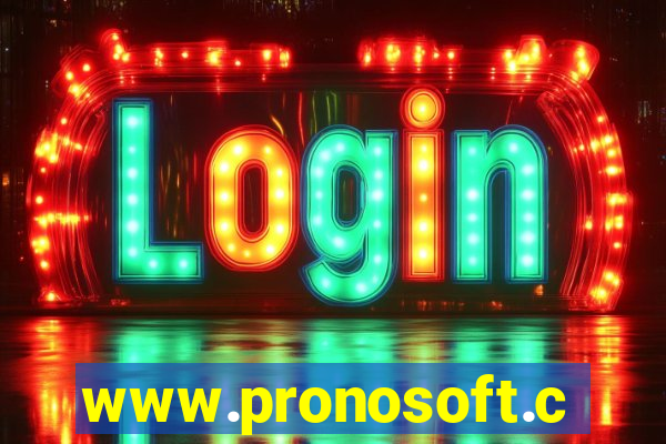 www.pronosoft.com