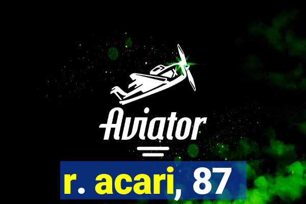 r. acari, 87