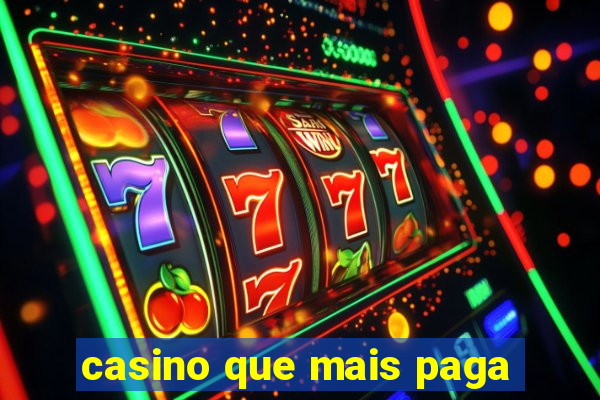 casino que mais paga