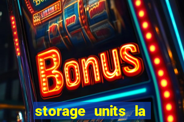 storage units la plata md