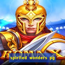 spirited wonders pg soft demo