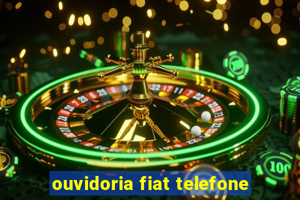 ouvidoria fiat telefone