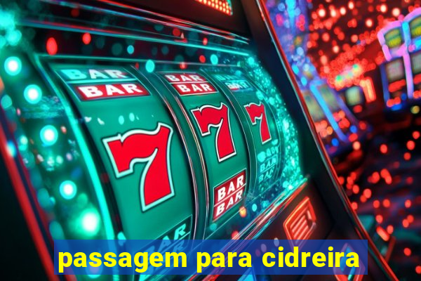 passagem para cidreira