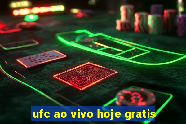 ufc ao vivo hoje gratis