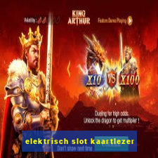 elektrisch slot kaartlezer