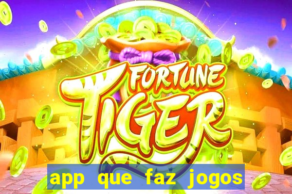 app que faz jogos da loteria