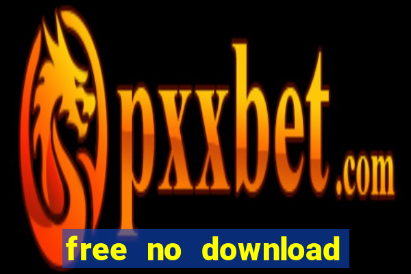 free no download casino slots